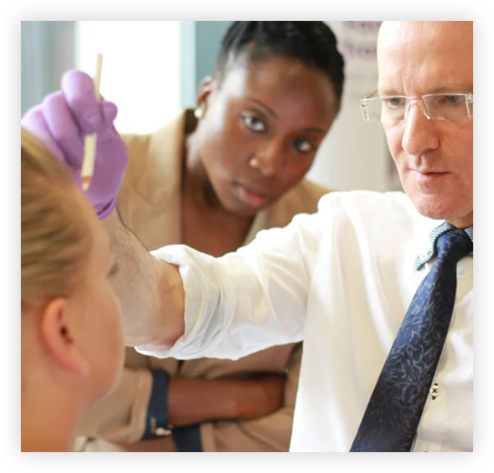 prof brian franks in action